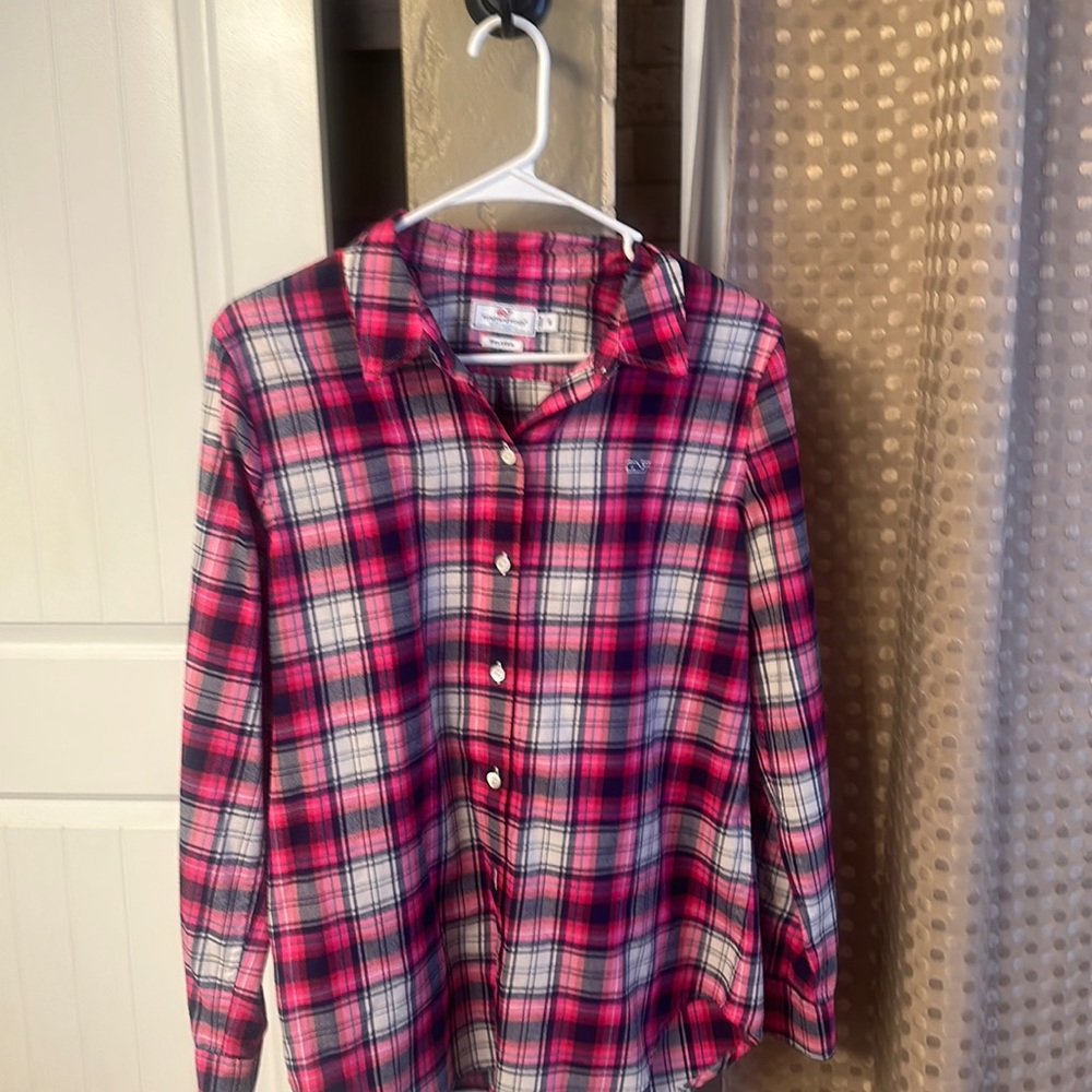 Vineyard vines women’s flannel shirt